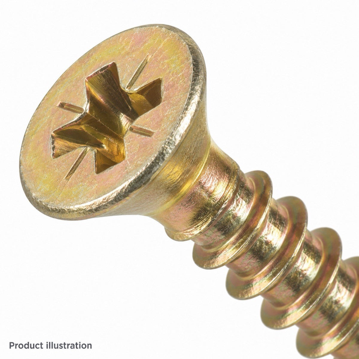 Goldscrew 5 x 100mm wood screws box of 1000 photo 1