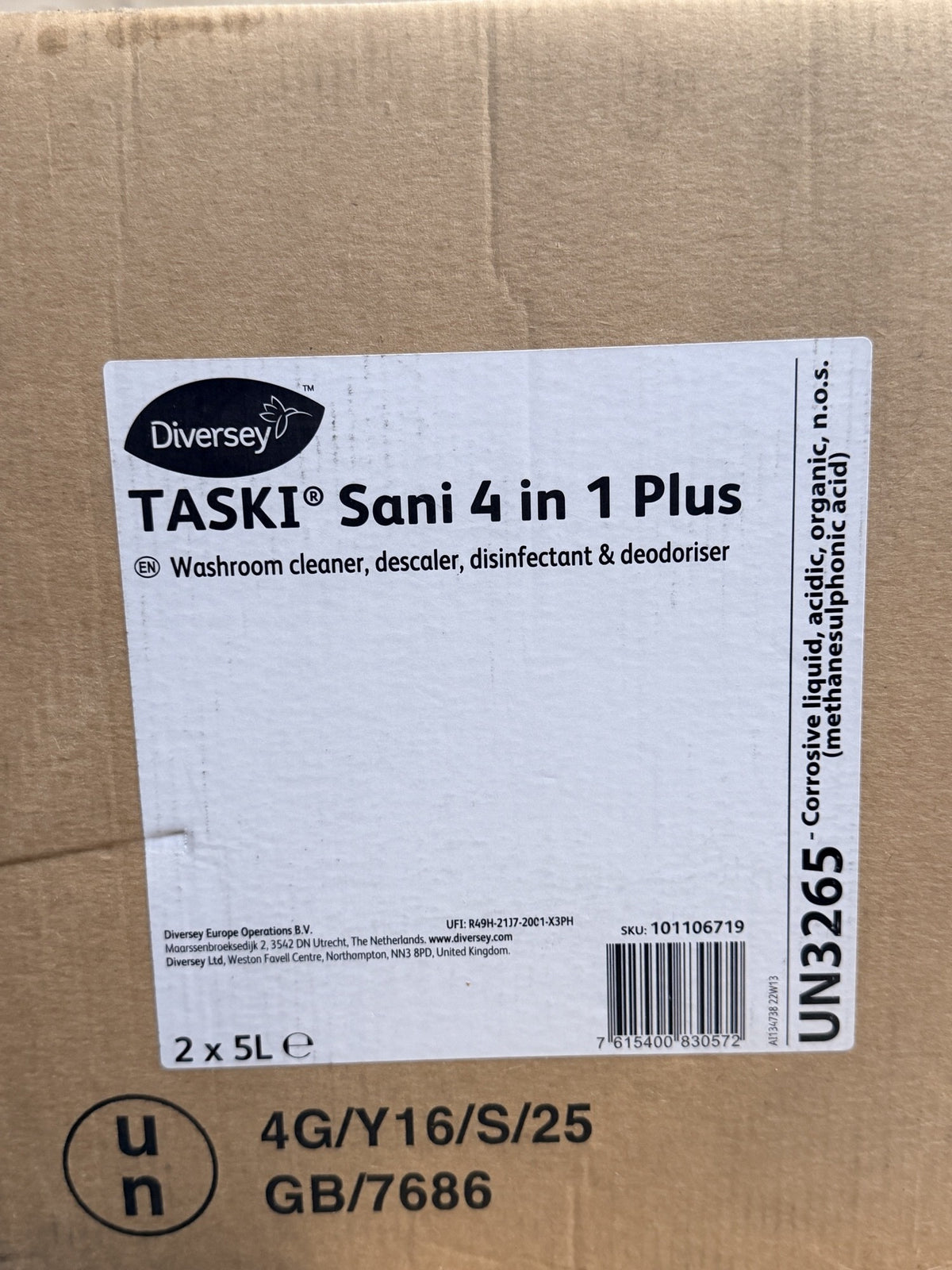 Diversey TASKI Sani 4 in 1 Plus – actual stock photo 1