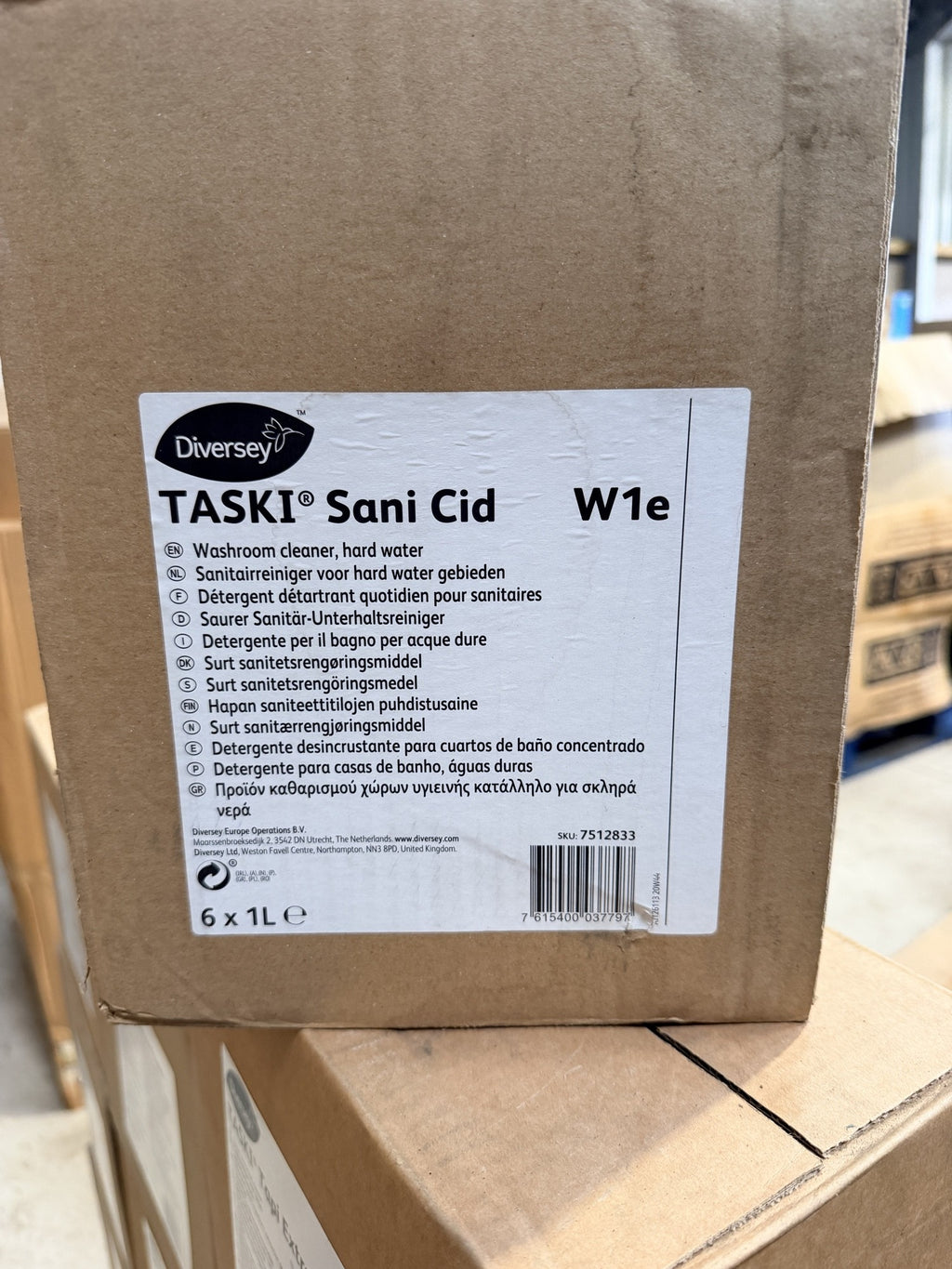 Diversey TASKI Sani Cid W1e – actual stock photo 1