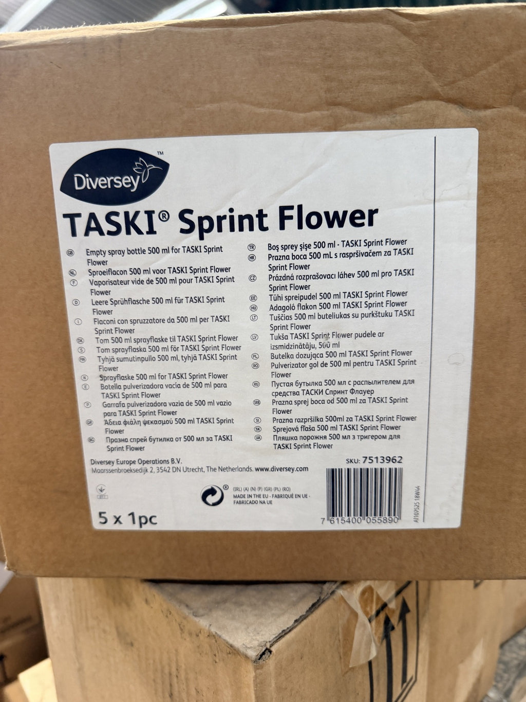 Diversey TASKI Sprint Flower – actual stock photo 1