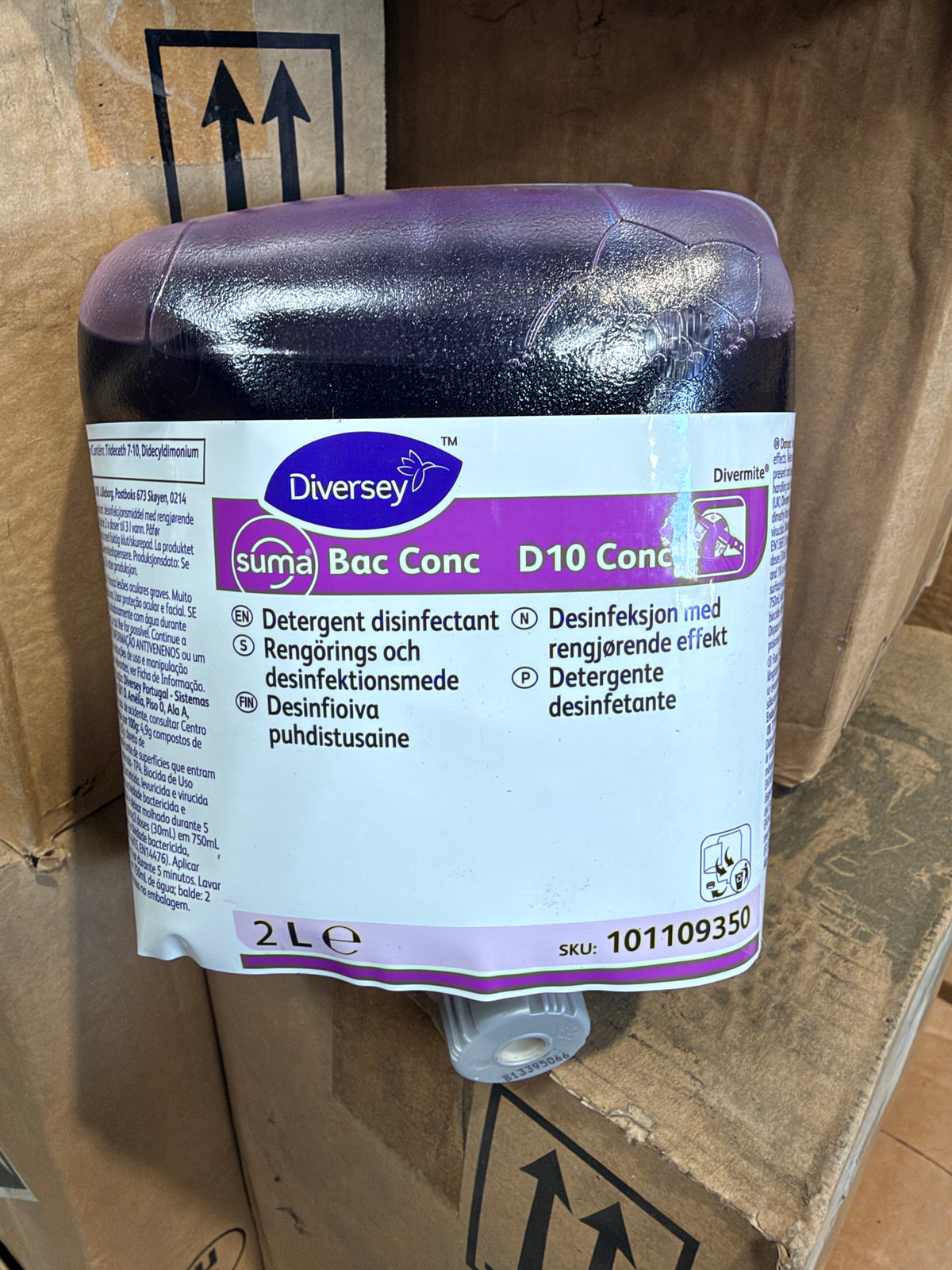 Suma Bac Conc D10 Conc 2L Divermite pouch – actual stock