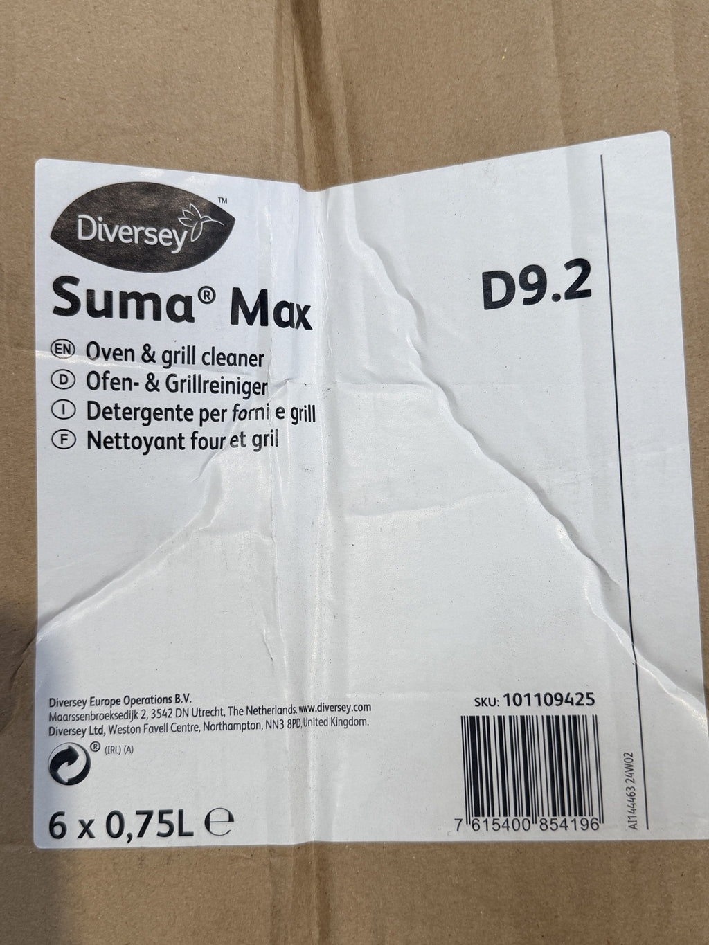 Diversey Suma Max D9.2 – actual stock photo 1