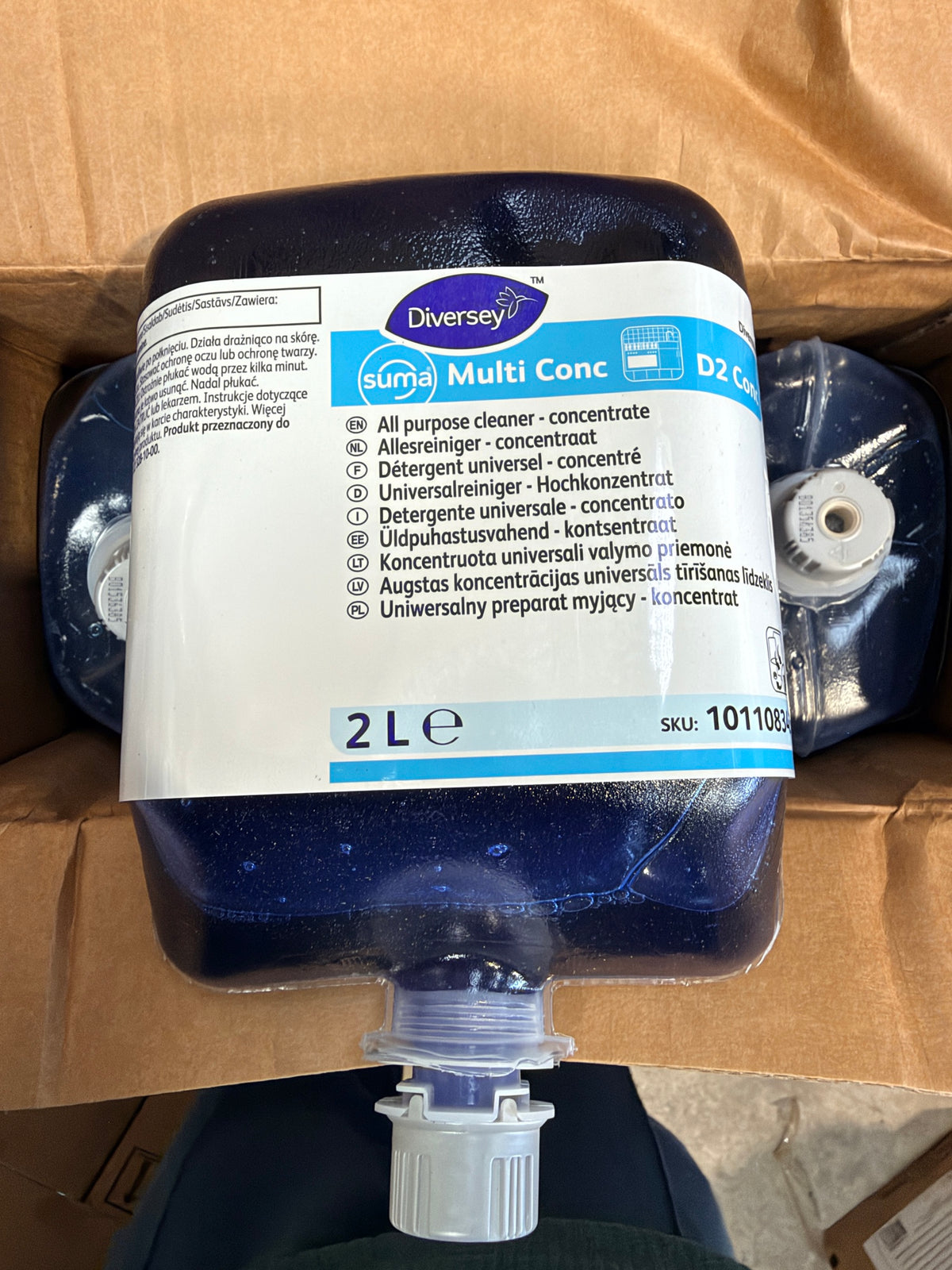 Suma Multi Conc D2 Conc 2L Divermite pouch in case – actual stock