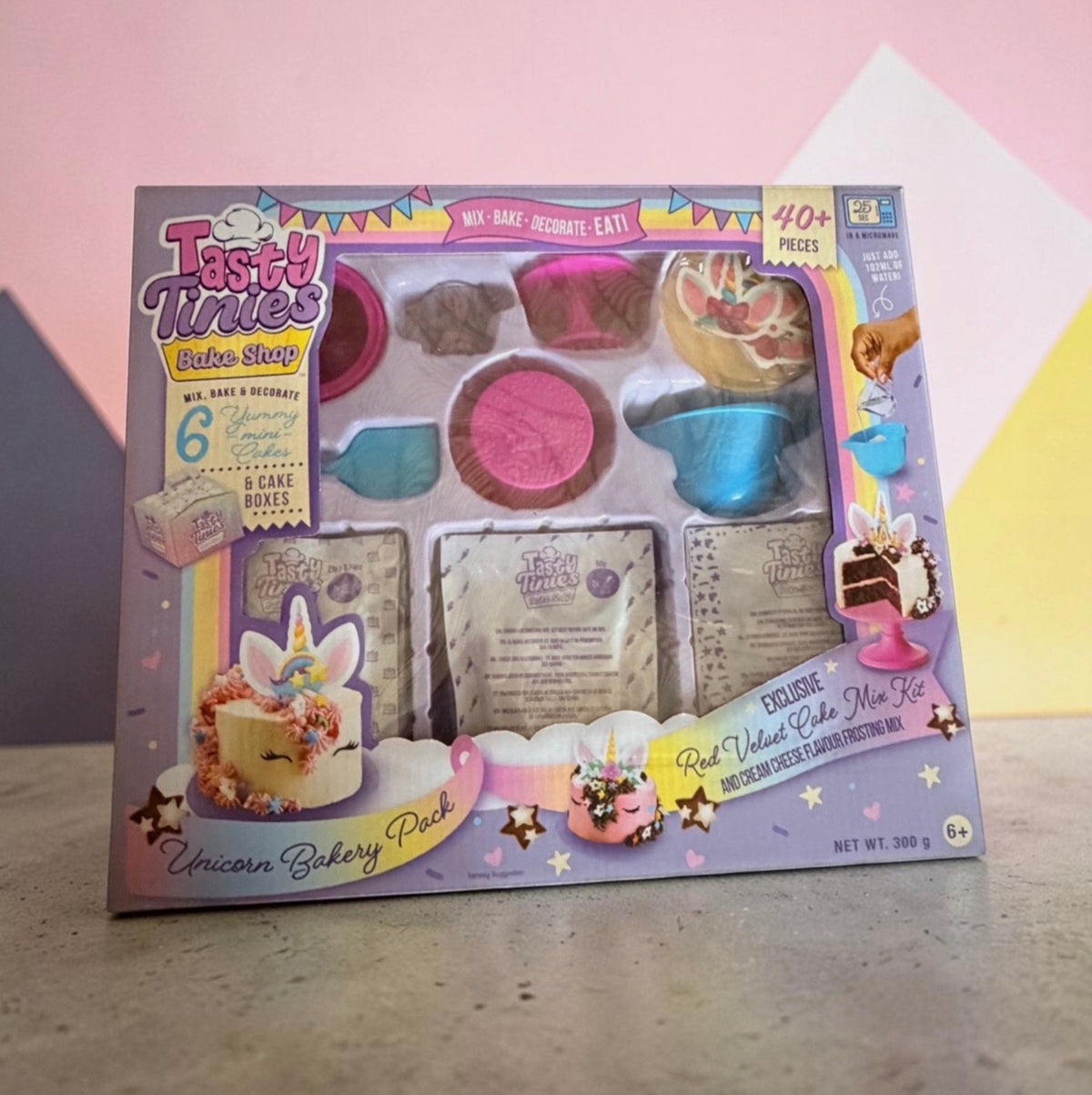 Tasty Tinies Bake Shop Unicorn Bakery Pack box – one of the 30 packs in the lot