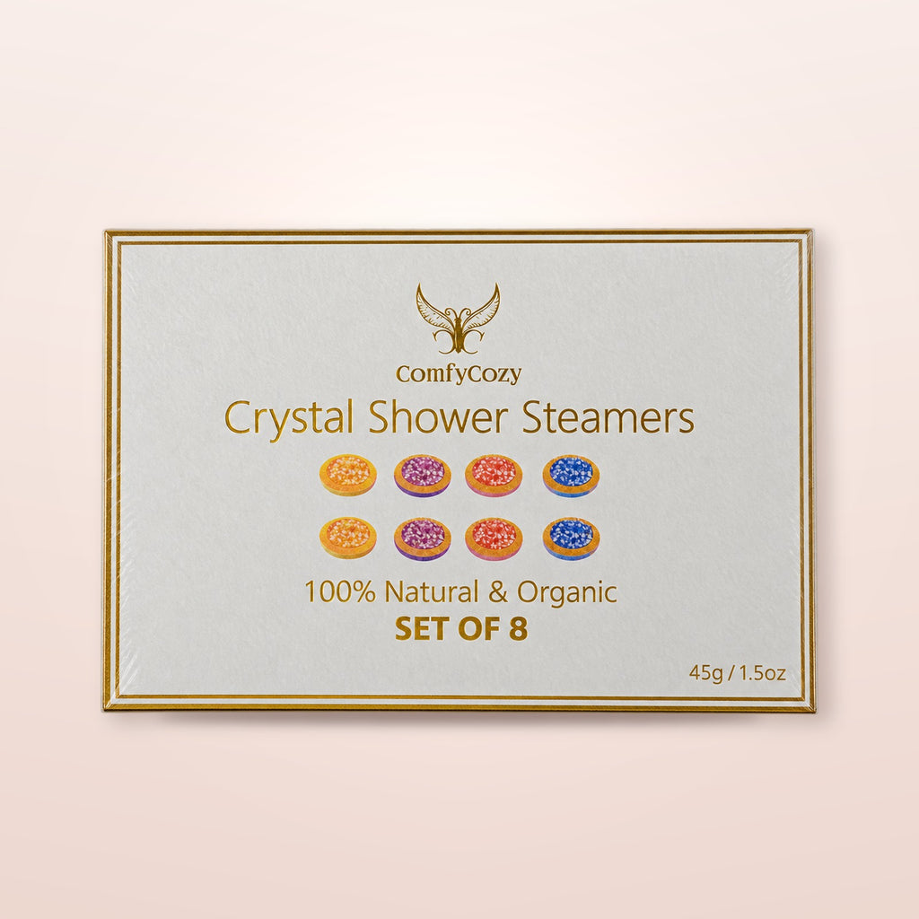 ComfyCozy Crystal Shower Steamers set of 8