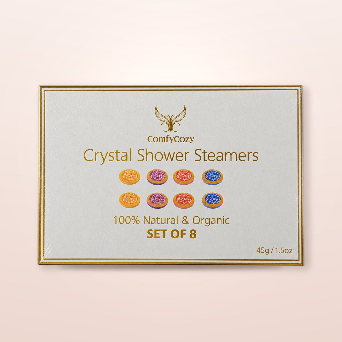 ComfyCozy Crystal Shower Steamers set of 8