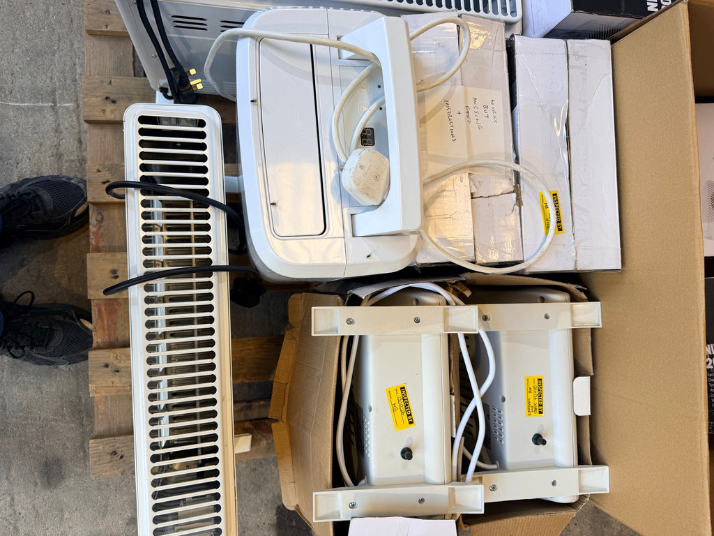 Dehumidifier, convector heater and oil-filled radiators