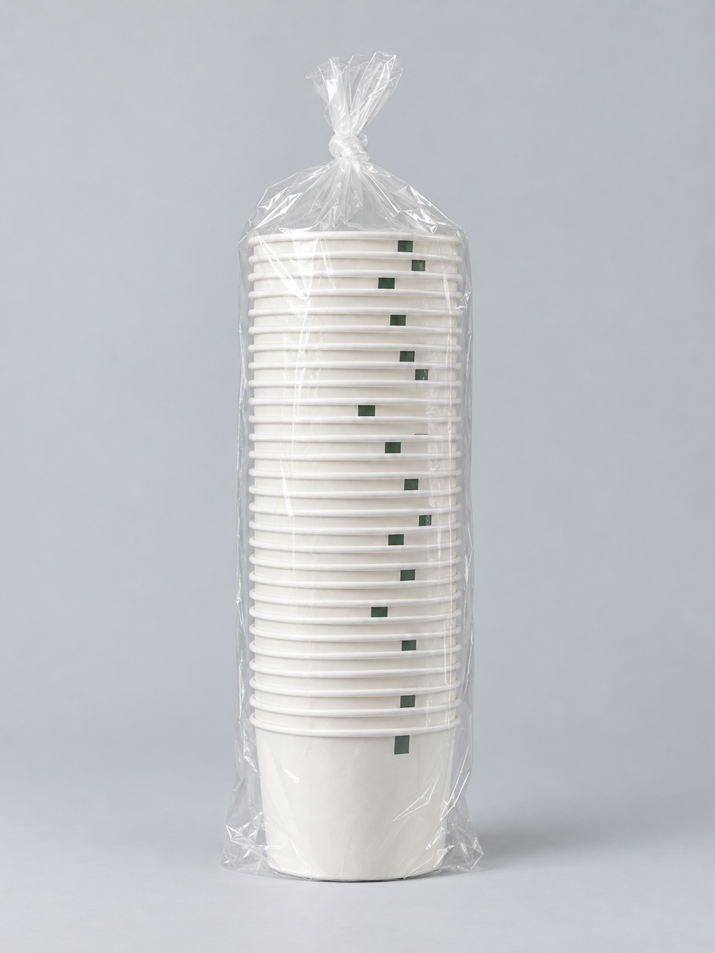 Vegware SC-16 16oz compostable soup containers – sealed pack of 25, studio image