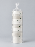 Vegware SC-16 16oz compostable soup containers – sealed pack of 25, studio image