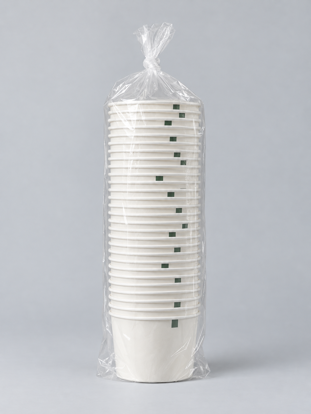 Vegware SC-16 16oz compostable soup containers – sealed pack of 25, studio image